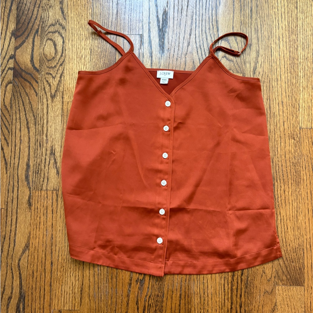 J. Crew satin tank